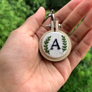 Monogram Keychain